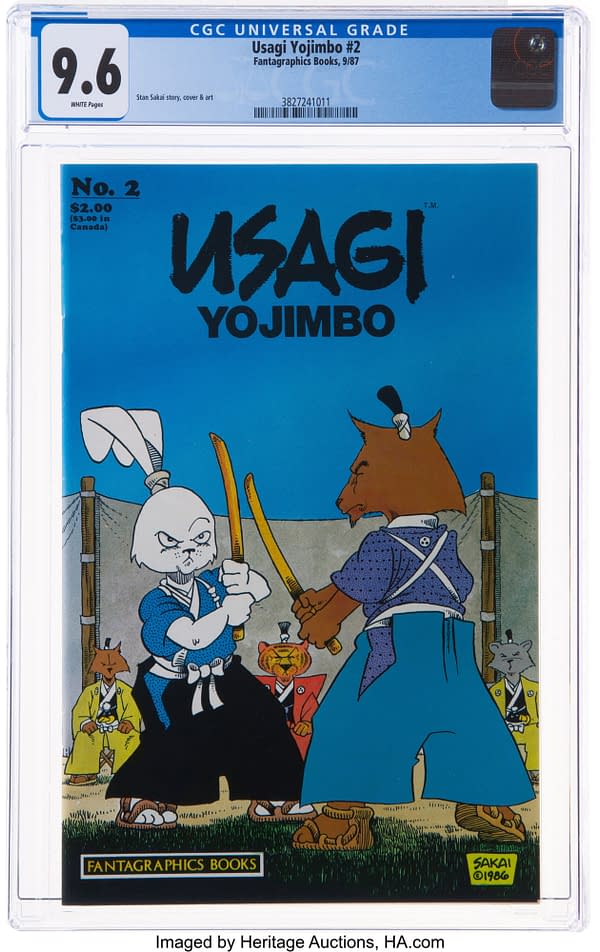 Usagi Yojimbo Takes Over Heritage Auctions Today