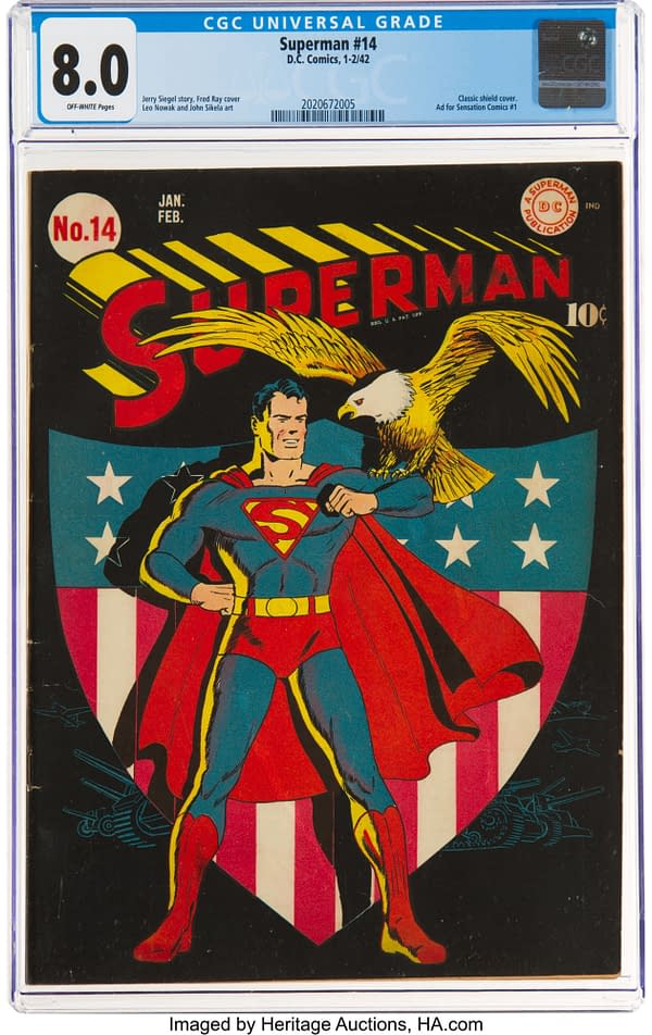 Superman #14, An Iconic Golden Age Comic, At Heritage Auctions