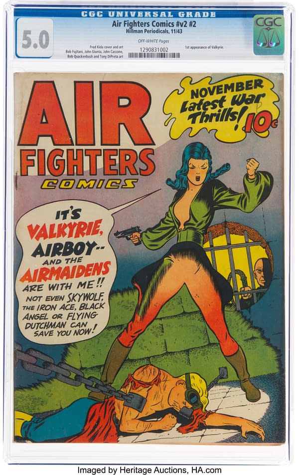Air Fighters Comics V2#2 featuring Valkyrie.