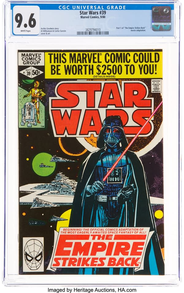 Star Wars Kicks Off The Empire Strikes Back At Heritage Auctions
