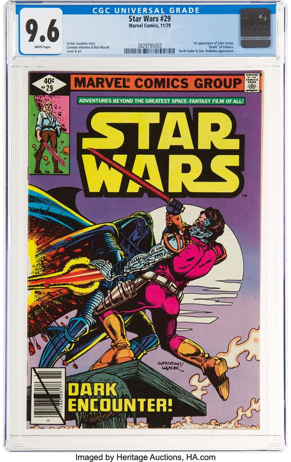 Star Wars #29, CGC'd At 9.6, Is Taking Bids At Heritage Auctions