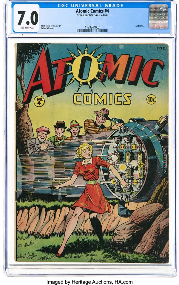 Atomic Comics #4 (Green Publishing Co., 1946)