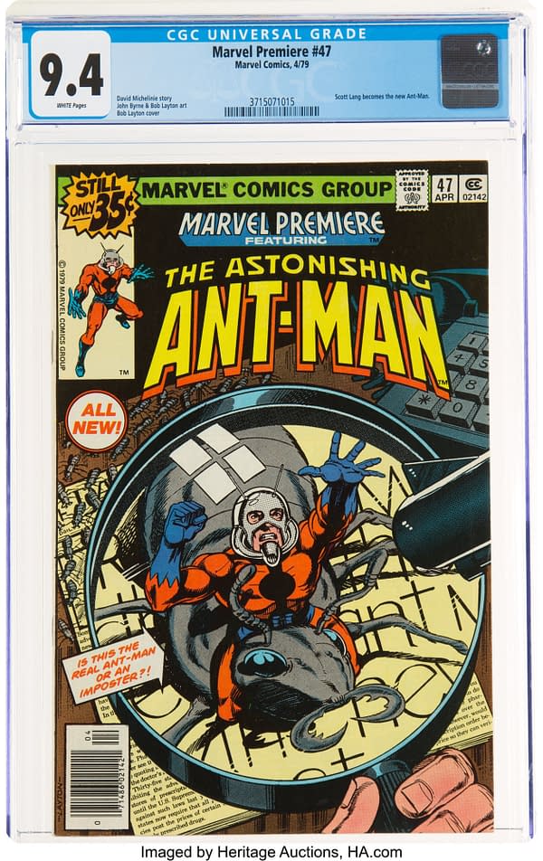 Ant-Man Helmet Donned By Scott Lang, On Auction At Heritage