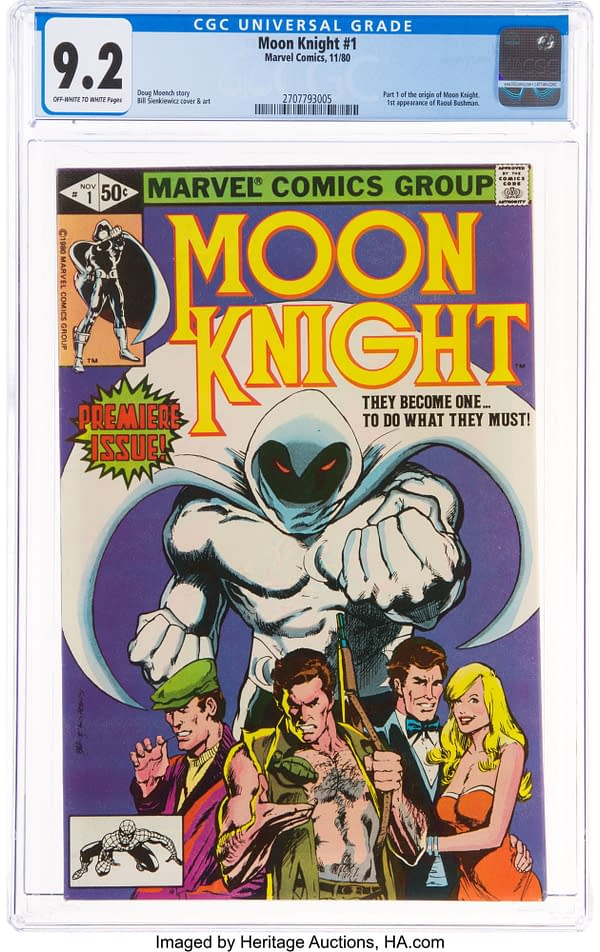 Moon Knight #1 CGC Copy Taking BIds At Heritage Auctions