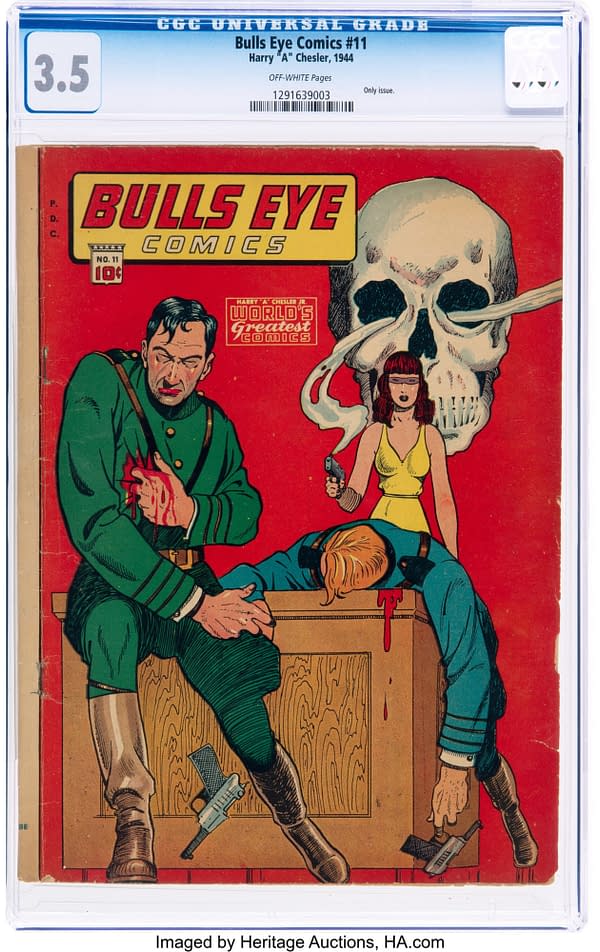 Bulls-Eye Comics #11 (Harry 'A' Chesler, 1944)