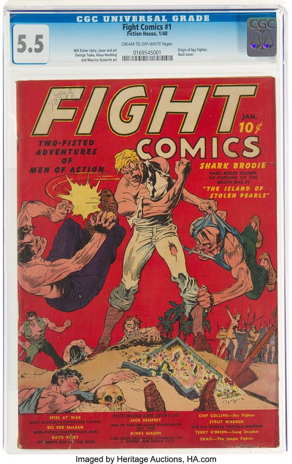 Fight Comics #1 (Fiction House, 1940)