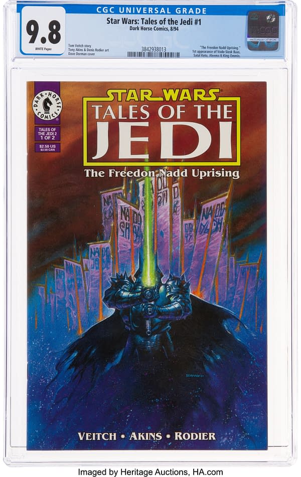 Star Wars Tells Tales Of The Jedi, Taking Bids At Heritage Auctions