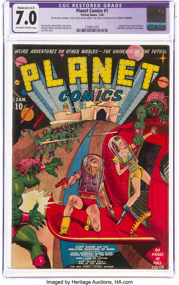 Planet Comics #1 (Fiction House, 1940)