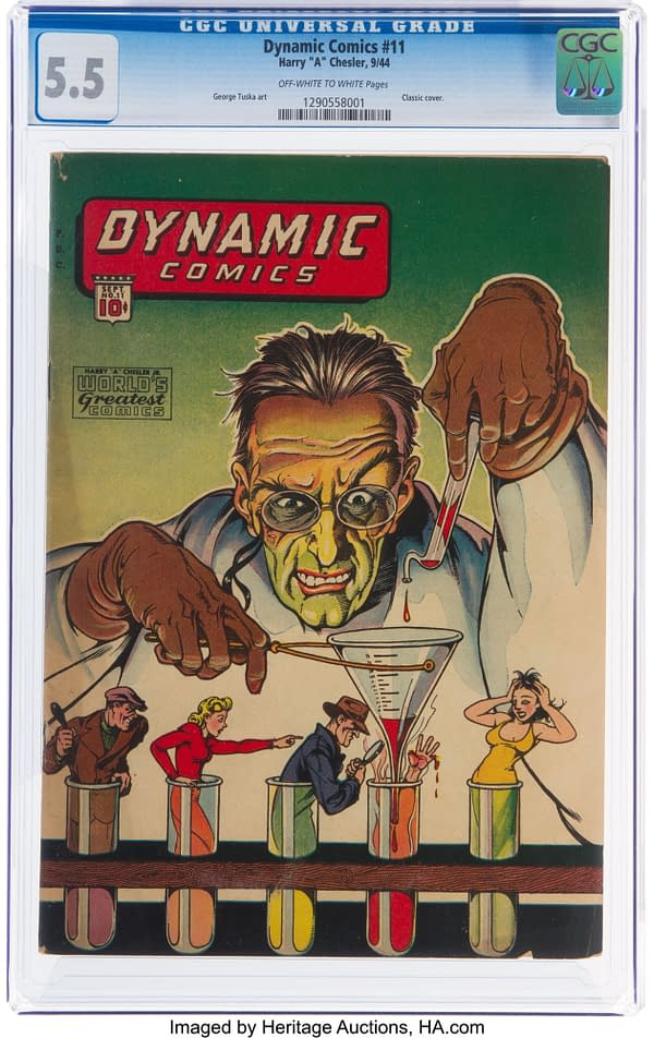 Dynamic Comics #11 (Chesler, 1944).