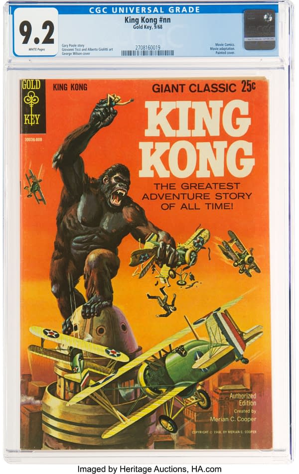 Adaptation of King Kong's Golden Key Taking Heritage Auction Bids