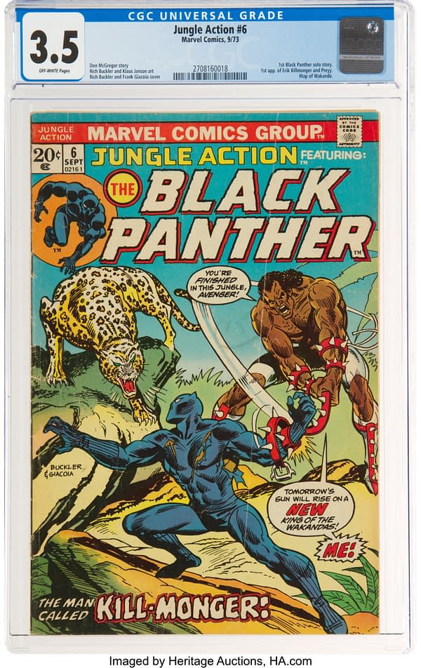 First Black Panther Solo Story