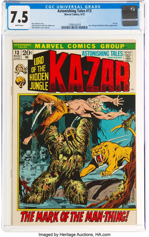 The Third Appearance Of Marvel's Man-Thing
