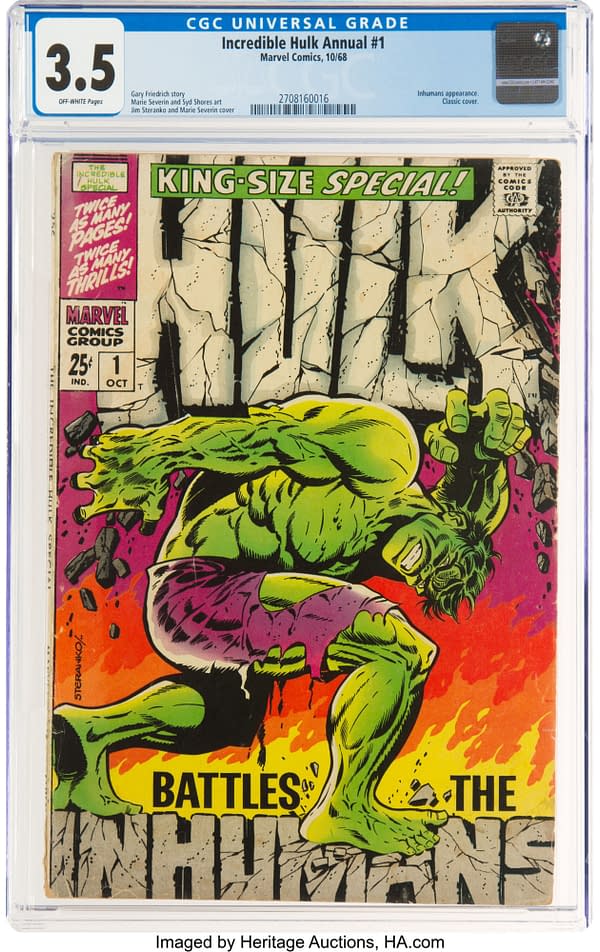 When Marie Severin Redrew Jim Steranko On The Incredible Hulk Annual