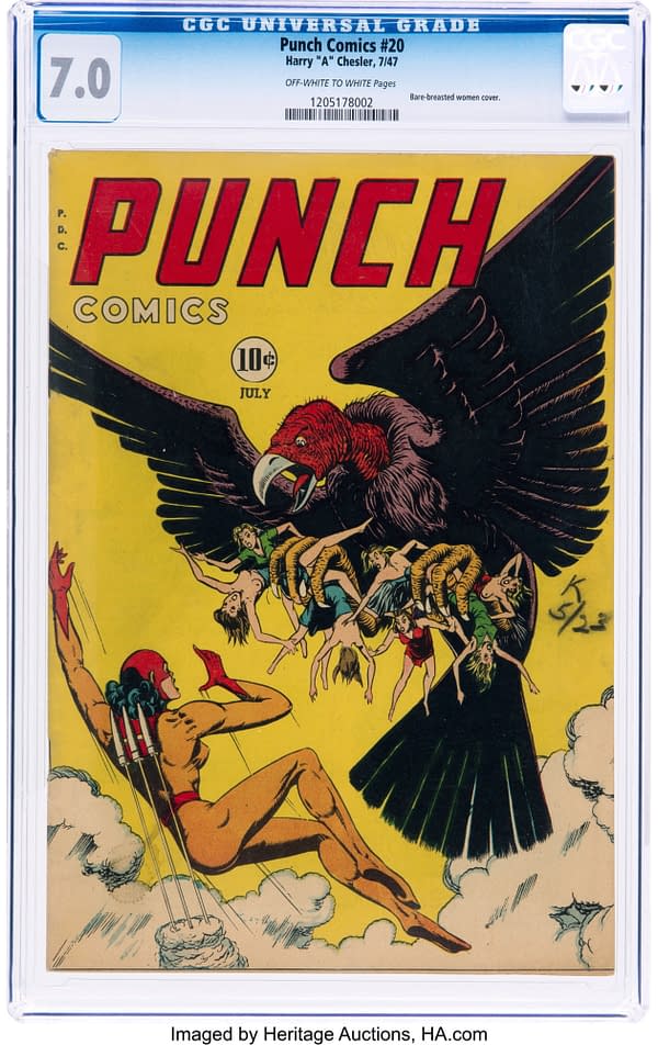 Punch Comics #20 (Chesler, 1947)