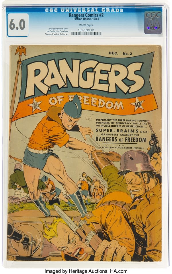 Rangers Comics #2 (Fiction House, 1941)