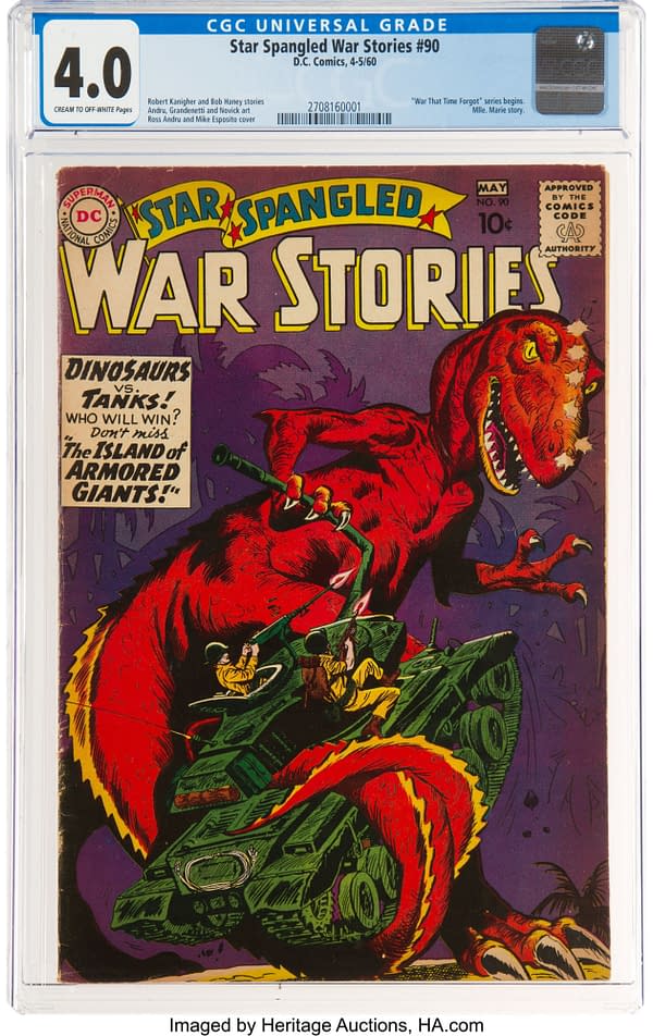 Star Spangled War Stories #90 (DC, 1960)