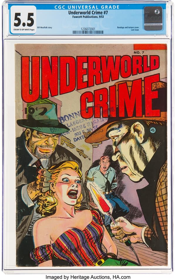 Underworld Crime #7 (Fawcett Publications, 1953)