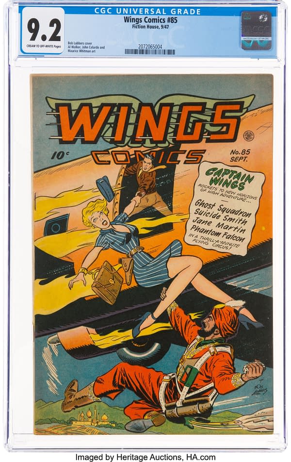 Wings Comics #85 (Fiction House, 1947)