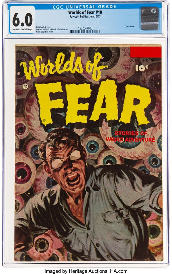 Worlds of Fear #10 (Fawcett Publications, 1953)