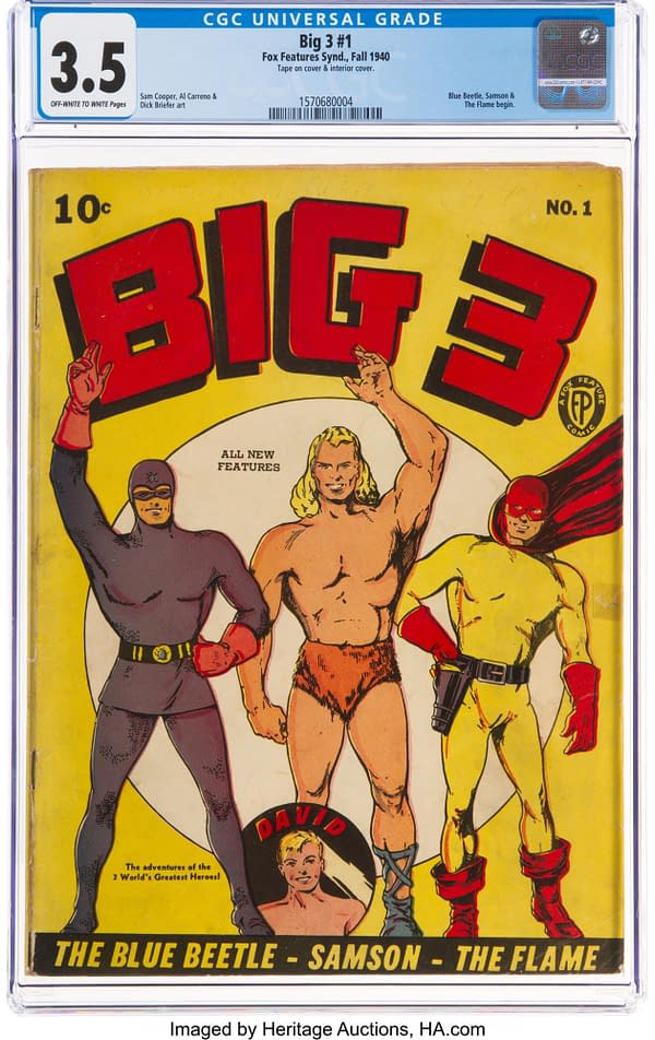 Big 3 #1 (Fox, 1940)