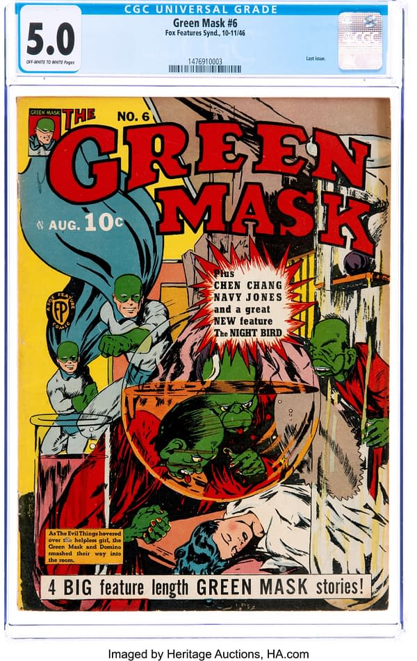Green Mask V2#6 (Fox Features Syndicate, 1946)