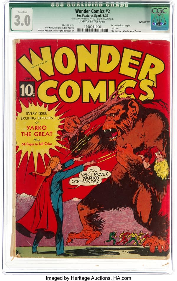 Wonder Comics #2 (Fox, 1939)