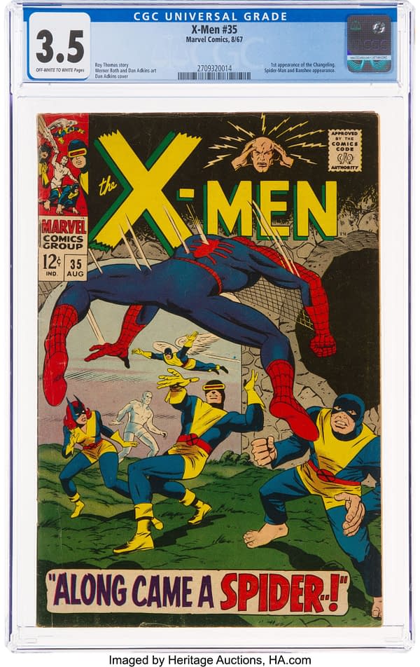 Spider-Man Meets The X-Men, Taking Bids At Heritage Auctions Today