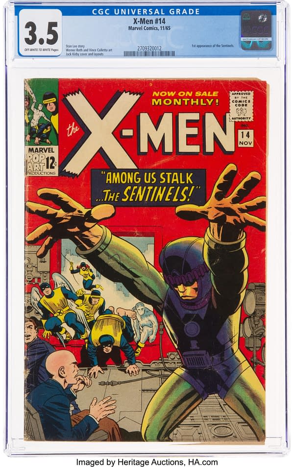 X-Men #14 CGC Copy Taking Bids At Heritage Auctions