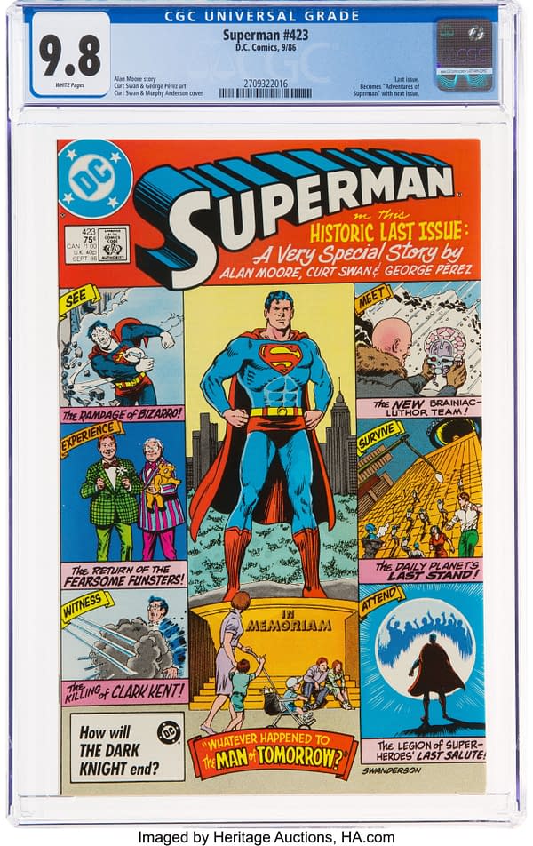 When Alan Moore Wrote the Final Superman Comic Instead of Jerry Siegel
