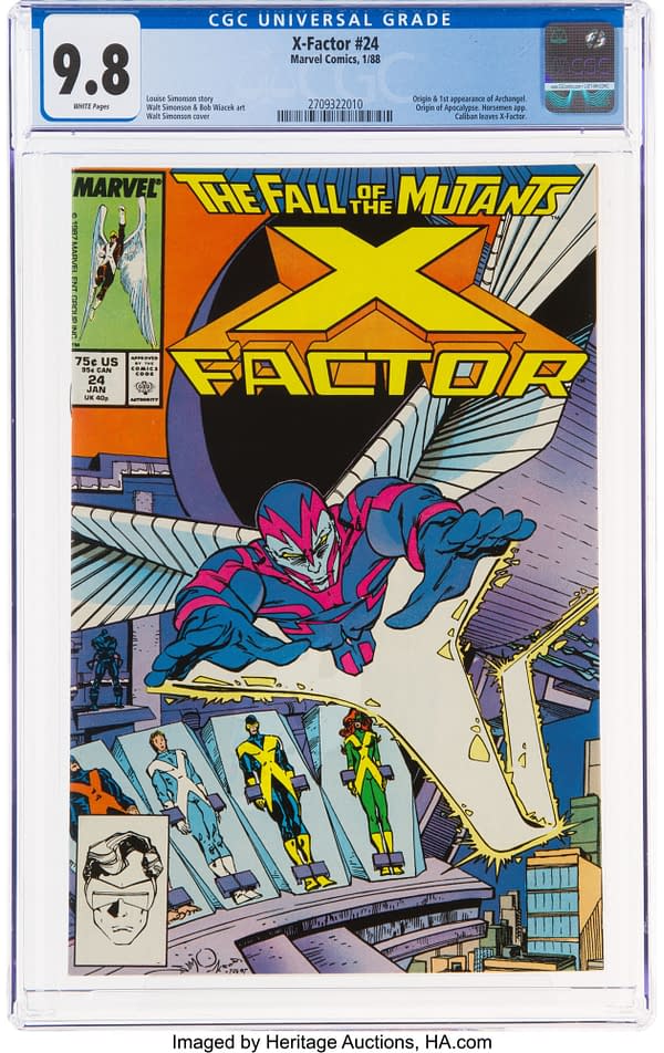 First Appearance of Archangel and the Origin of Apocalypse - X-Factor #24