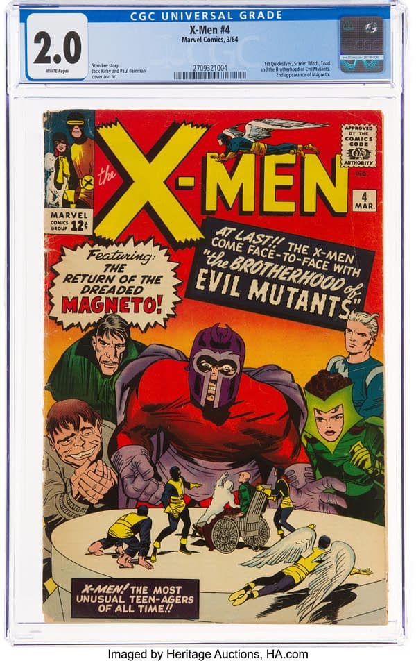 X-Men #4 Has All The Debuts You Want, On Auction At Heritage