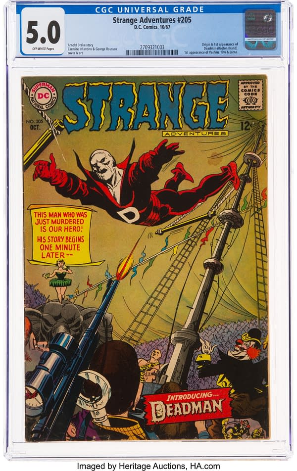 First Appearance Iof DStrange Adventures #205