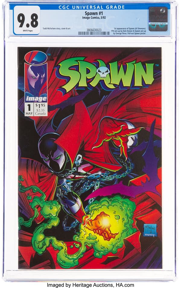  Spawn #1 At Auction