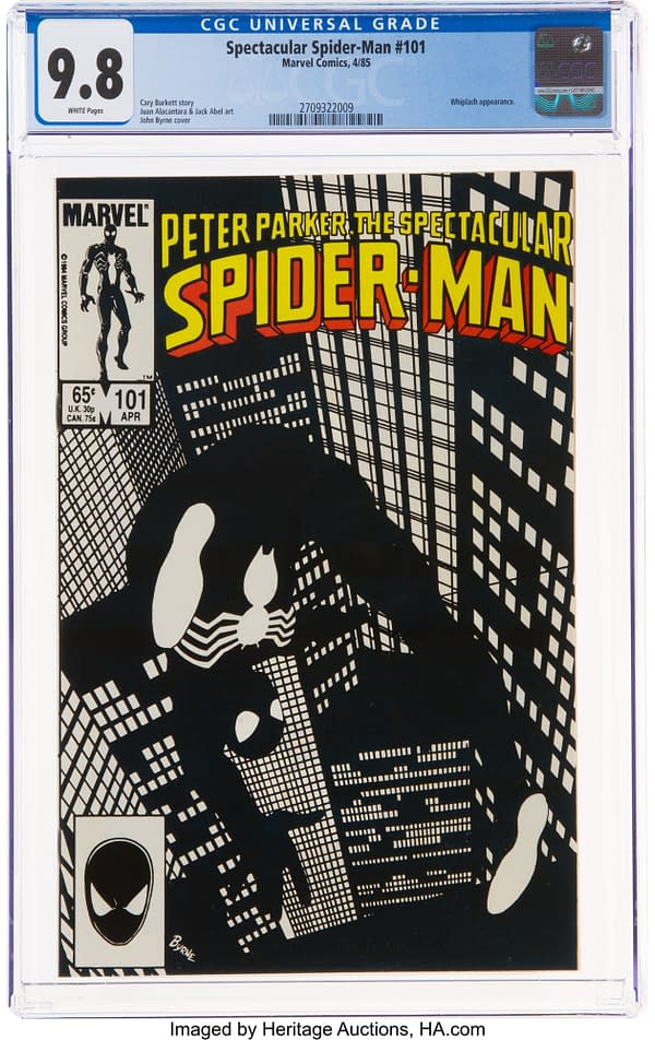 Spider-Man Is Back In Black & taking Bids At Heritage Auctions