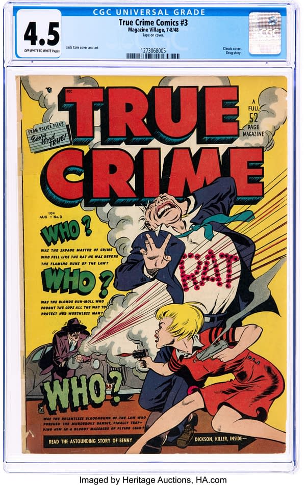 True Crime Comics #3 (Magazine Village, 1948)