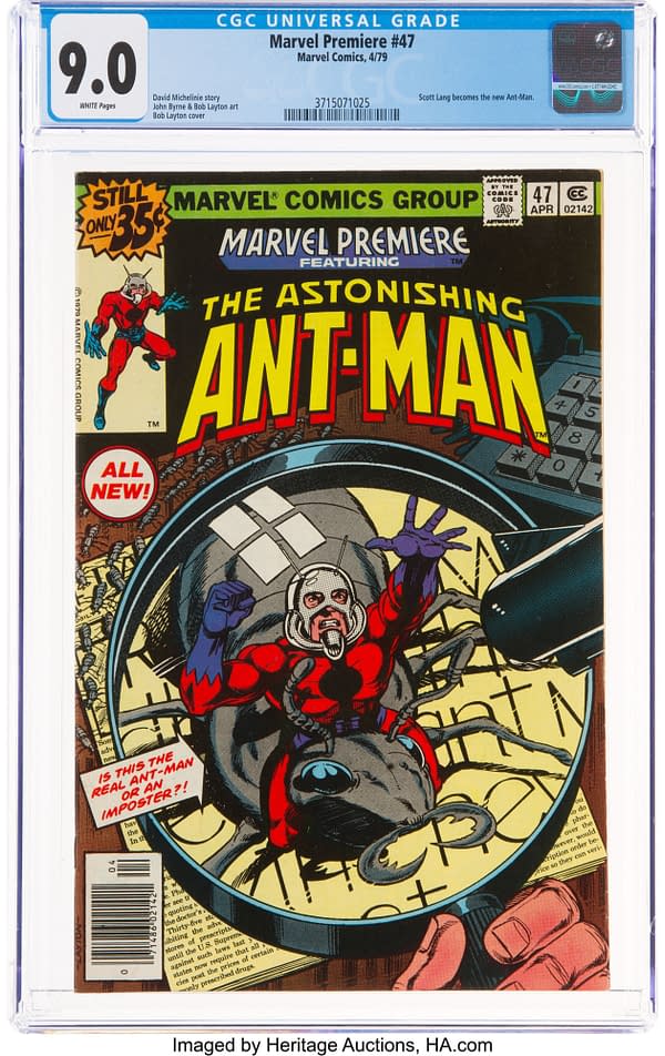First Scott Lang Ant-Man, Cassie Lang & Darren in Marvel Premiere #47