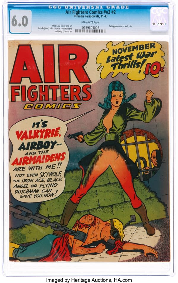 Air Fighters Comics V2#2 (Hillman Fall, 1943)
