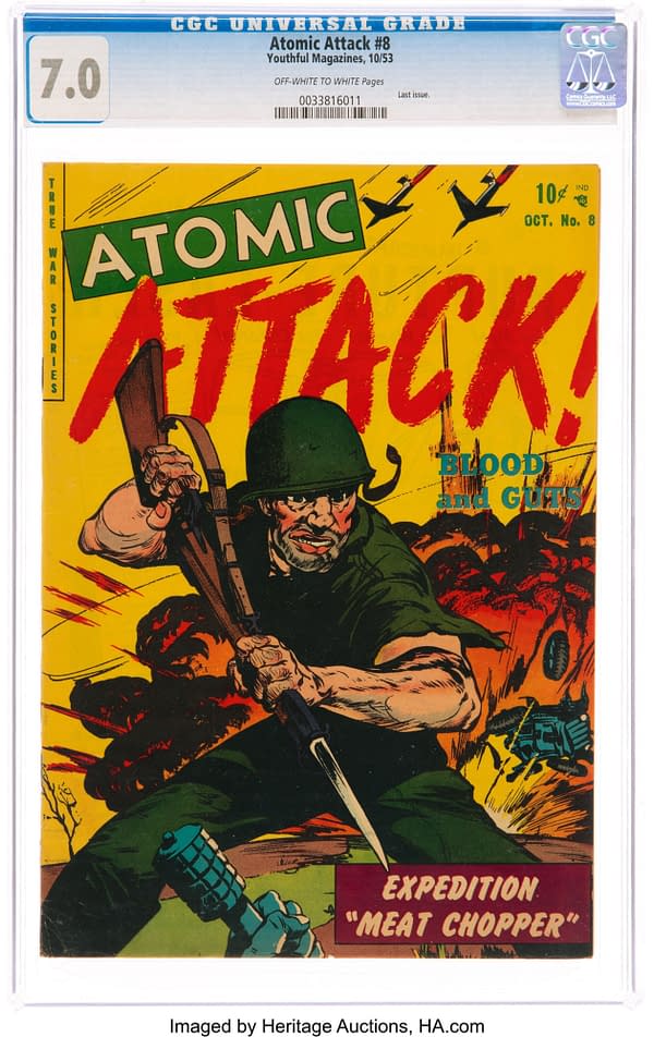 Atomic Attack #8 (Youthful Magazines, 1953)