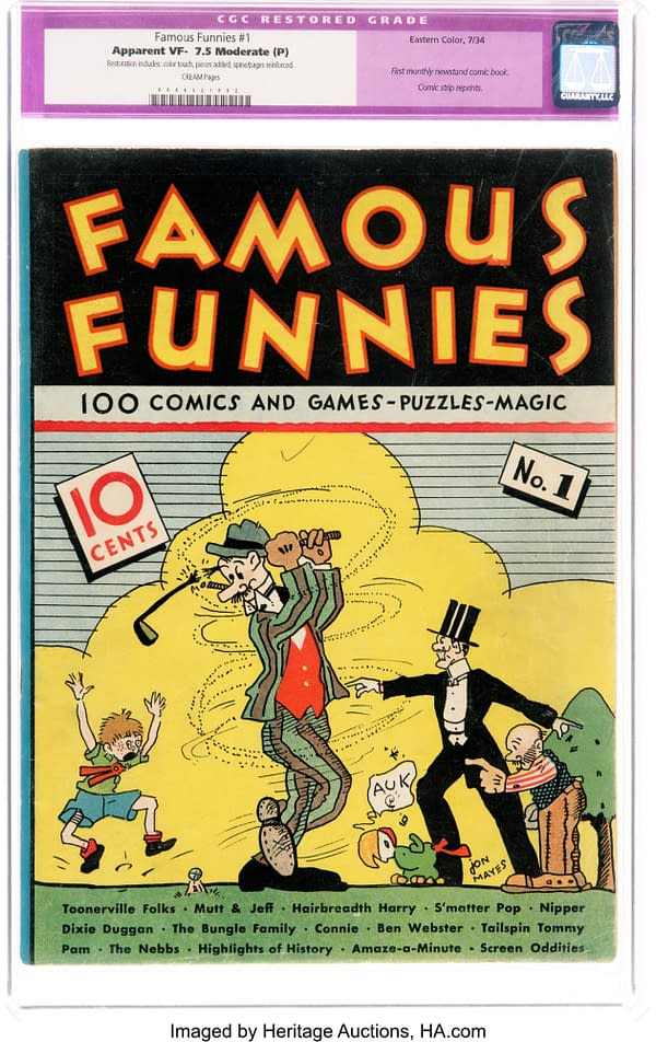 Famous Funnies #1 (Eastern Color, 1934)