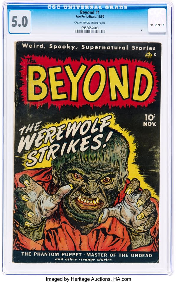 Beyond #1 Features One Of The Best Werewolf Covers Ever