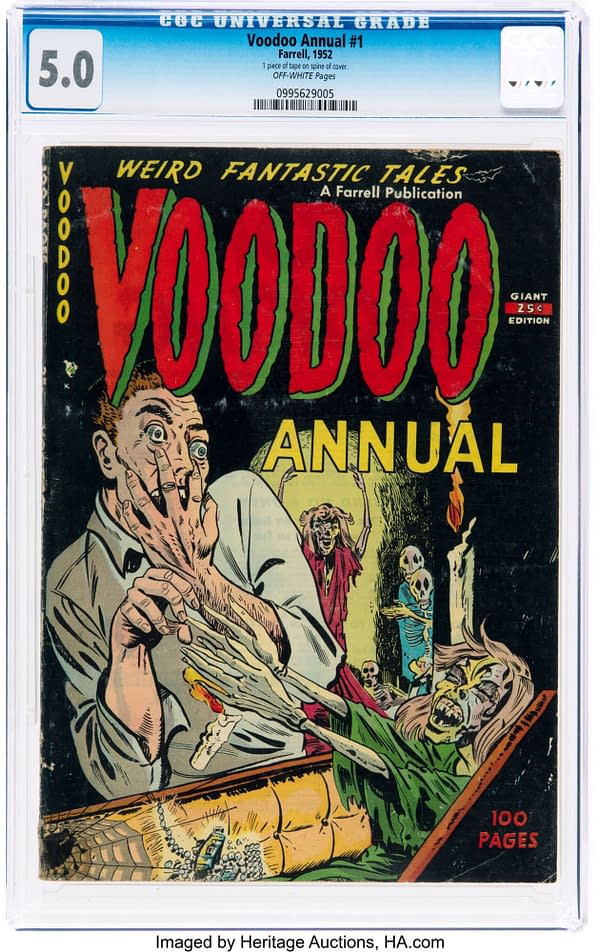 Matt Baker and Much More in Rare 100-Page Voodoo Annual #1, at Auction