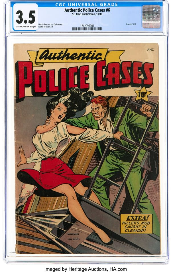 Authentic Police Cases #6 (St. John, 1948) 