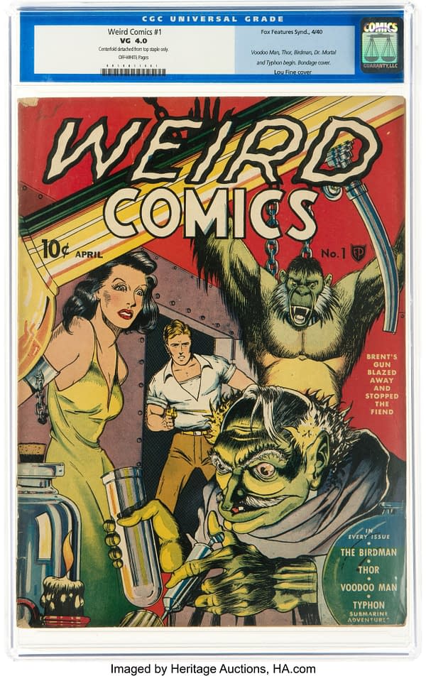 Weird Comics #1 (Fox Features Syndicate, 1940)