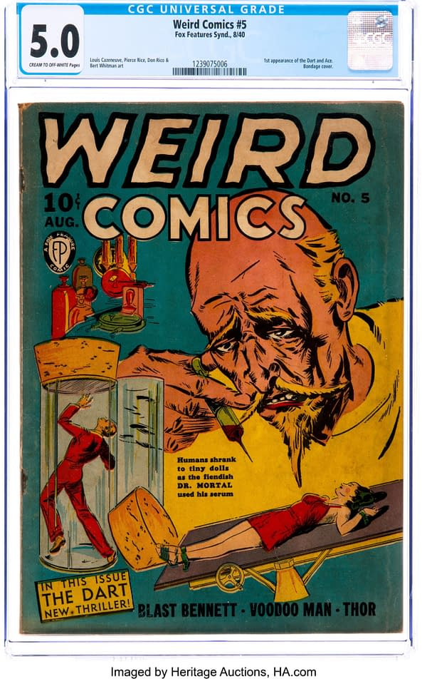 Weird Comics #5 (Fox Features Syndicate, 1940)