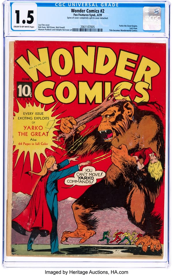 Wonder Comics #2 (Fox, 1939)