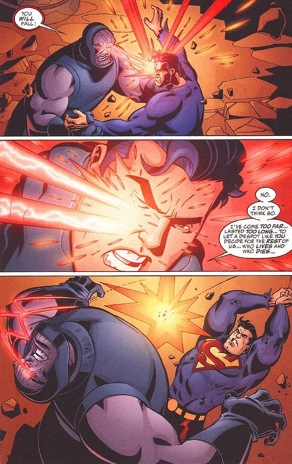 Joe Casey On Eddie Berganza Rewriting His Adventures Of Superman