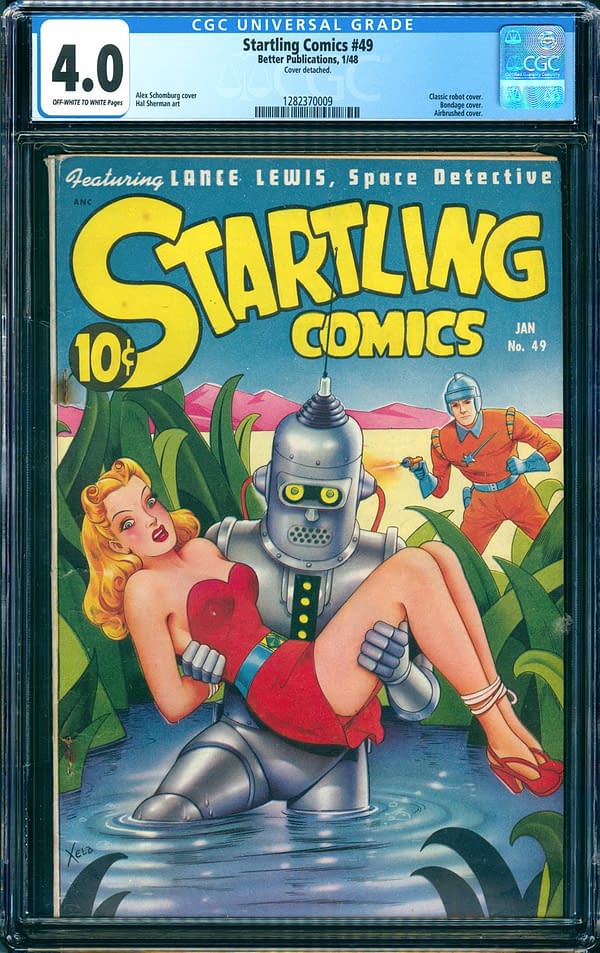 Startling Comics #49 Bender prototype