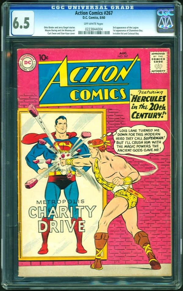 Classic Action Comics Story Up For Auction At ComicConnect
