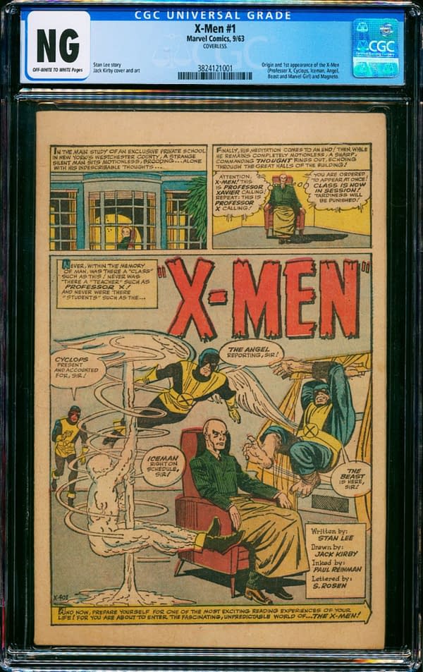 Six Copies Of 1963's X-Men #1 Go Under The Hammer Today