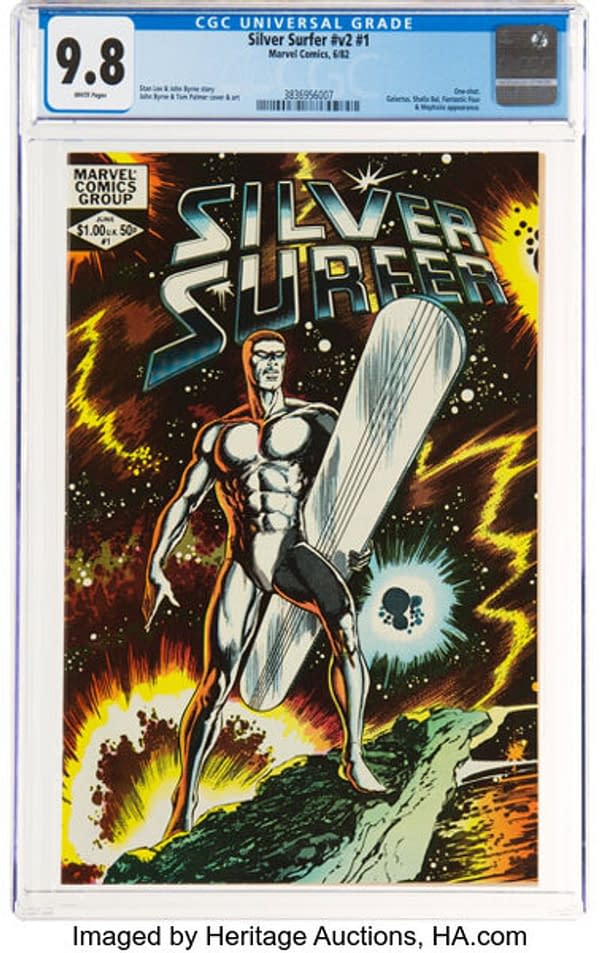 Silver Surfer In His OTHER #1, Taking Bids At Heritage Auctions